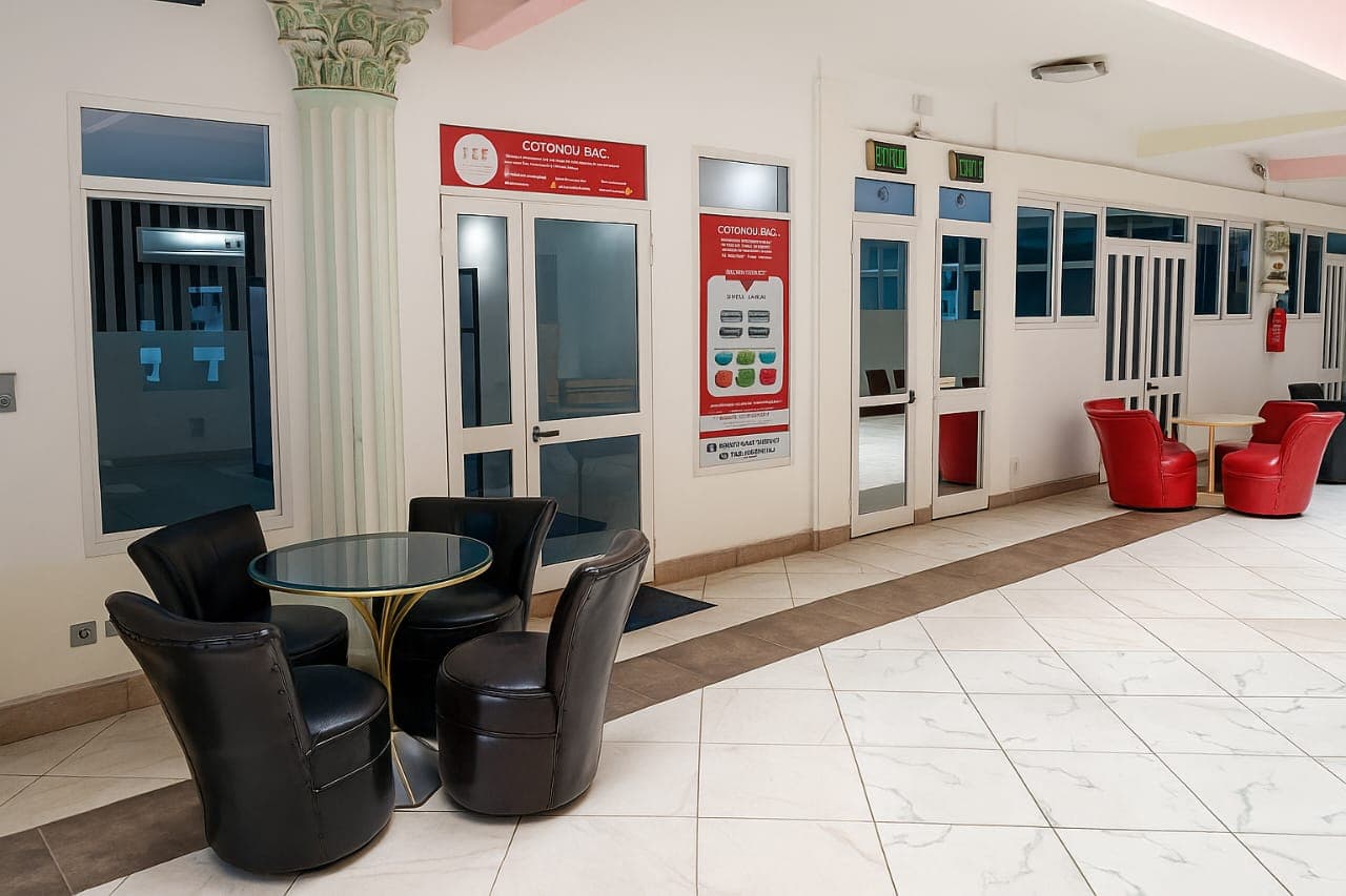 Voyageur libre de ses bagages découvrant Cotonou
